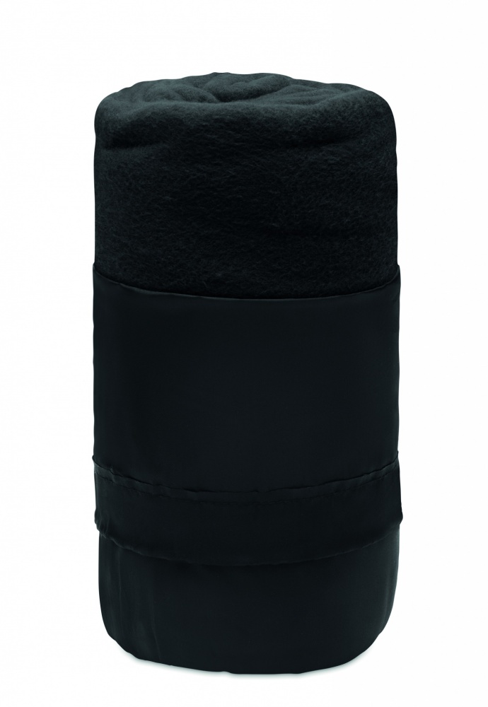 Logotrade corporate gift picture of: RPET fleece travel blanket