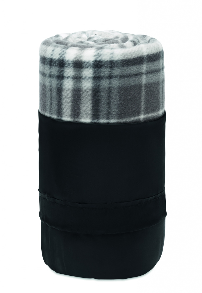 Logotrade promotional merchandise photo of: RPET fleece travel blanket