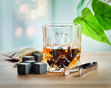 Logotrade business gift image of: Whisky set in bamboo box
