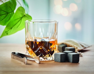 Logotrade promotional giveaway image of: Whisky set in bamboo box