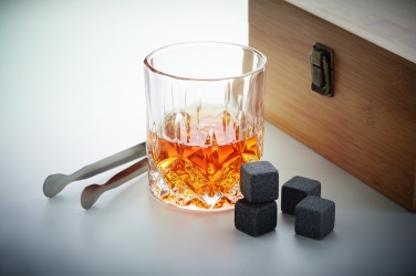 Logotrade promotional item picture of: Whisky set in bamboo box