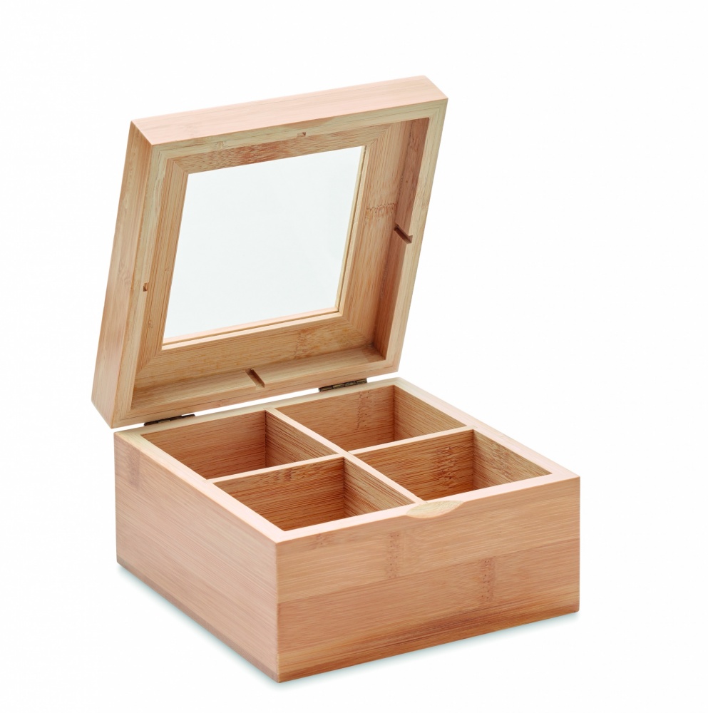 Logotrade advertising product image of: Bamboo tea box