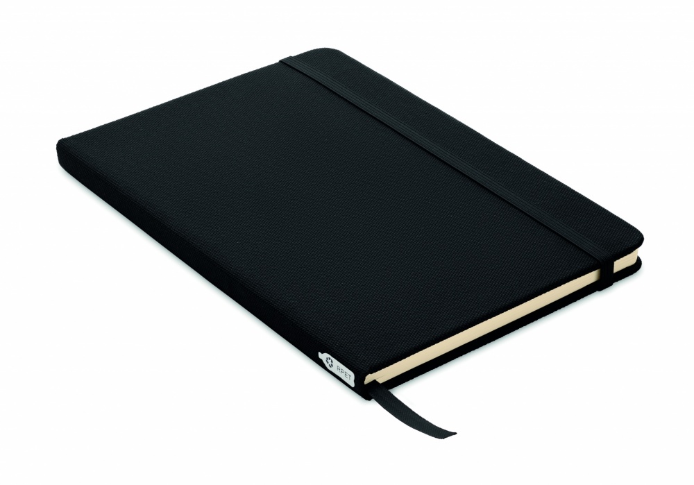 Logo trade corporate gift photo of: A5 RPET notebook 80 lined