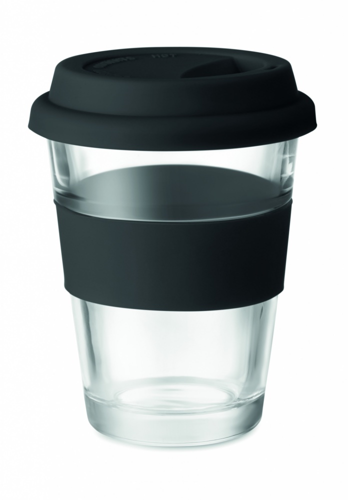 Logo trade corporate gifts picture of: Glass tumbler 350 ml