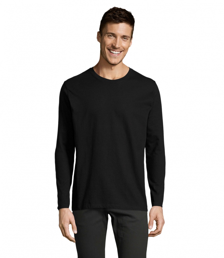 Logo trade advertising products image of: IMPERIAL LSL MEN T-Shirt190