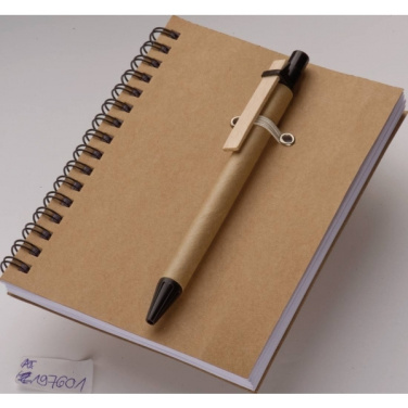 Logotrade advertising product picture of: A6 ECO Notepad KEYSTONE