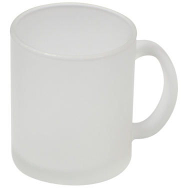 Logotrade promotional merchandise image of: Glass coffee mug GENEVA 300 ml