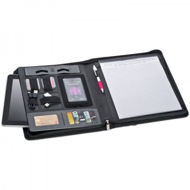 Logotrade advertising products photo of: A4 folder with power bank Elda