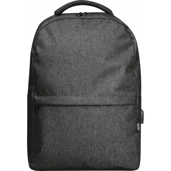 Logotrade promotional giveaways photo of: rPET backpack RIMINI