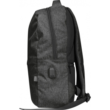 Logotrade promotional giveaway picture of: rPET backpack RIMINI