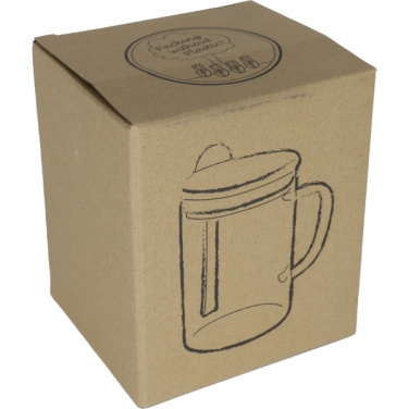 Logo trade promotional items image of: Glass mug JACKSON 420 ml