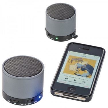 Logo trade promotional gifts image of: Mini Bluetooth speaker HAWICK