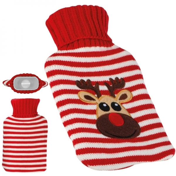 Logo trade promotional products image of: Christmas hot water bottle KALIBO