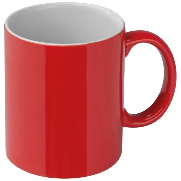 Logotrade promotional item picture of: Ceramic cup LISSABON 300 ml
