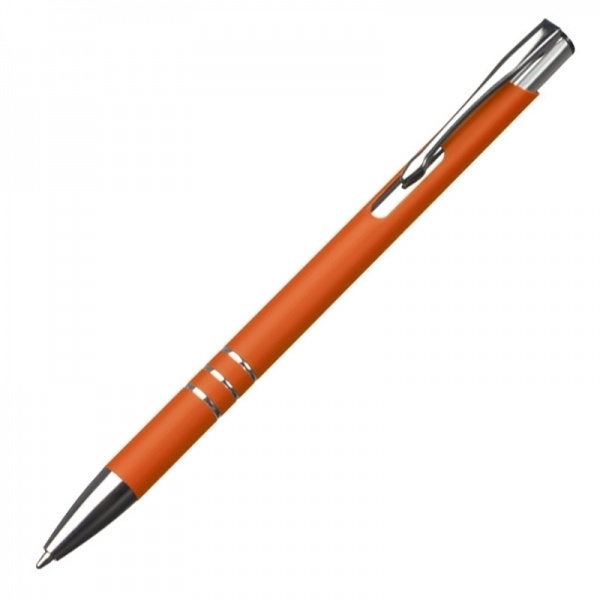 Logo trade promotional gifts picture of: Metal ballpen NEW JERSEY