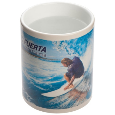 Logo trade promotional item photo of: Colour-changing sublimation mug SIRMIONE 300 ml