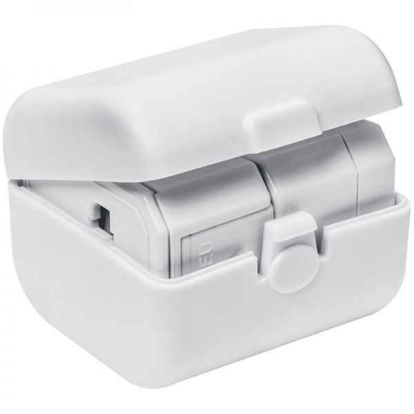 Logo trade promotional gifts picture of: Travel adapter PERU