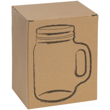 Logotrade advertising product picture of: Drinking glass with handle and lid TREVISO 450 ml