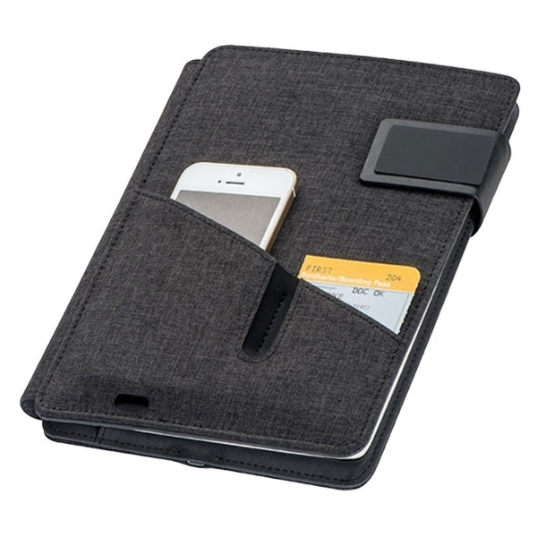 Logotrade promotional product picture of: Power bank folder Leno