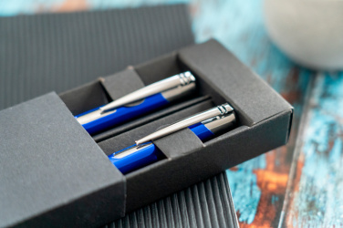 Logotrade corporate gift picture of: Metal writing set CLAREMONT