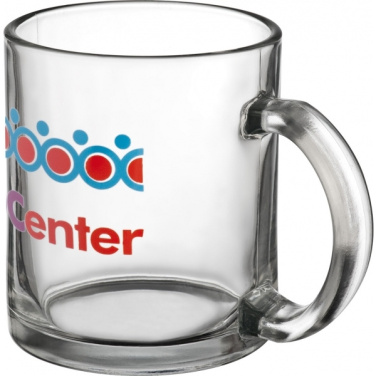 Logo trade business gift photo of: Glass mug LIMERICK 300 ml