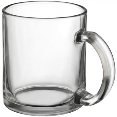 Logo trade promotional merchandise picture of: Glass mug LIMERICK 300 ml