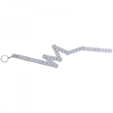 Logotrade advertising products photo of: Keyring with 0,5m ruler
