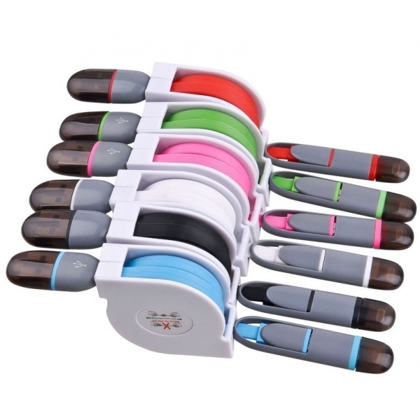 Logotrade promotional giveaway image of: Retractable data transfer cable