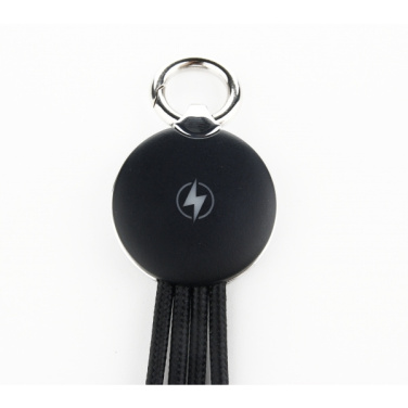Logotrade business gift image of: 3in1 cable with enlighted logo for engraving, RXD-368