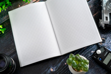 Logo trade promotional merchandise image of: A5 Notebook DUBAI