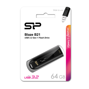 Logotrade promotional gift image of: Pendrive Silicon Power Blaze B21 3.1