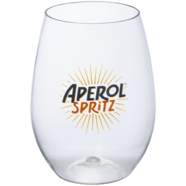 Logo trade promotional giveaways picture of: Plastic glass ST. TROPEZ 450 ml