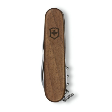 Logo trade business gift photo of: Pocket Knife Spartan Wood Victorinox