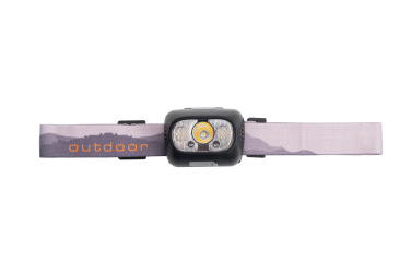 Logo trade promotional items image of: Head lamp HERLEN Schwarzwolf