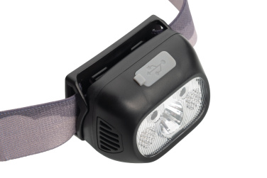 Logo trade promotional gift photo of: Head lamp HERLEN Schwarzwolf