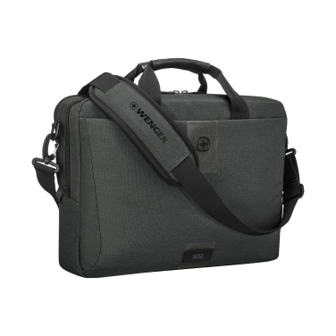 Logo trade promotional giveaways image of: Laptop bag Wenger MX ECO Brief 16''