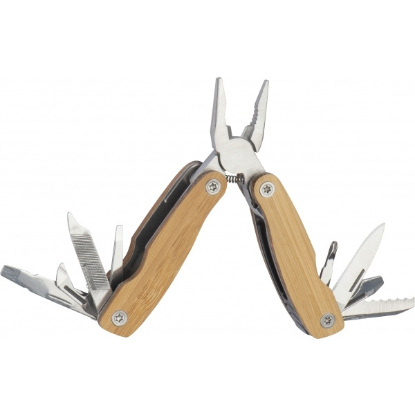 Logotrade promotional items photo of: Multifunction tool bamboo LEEDS