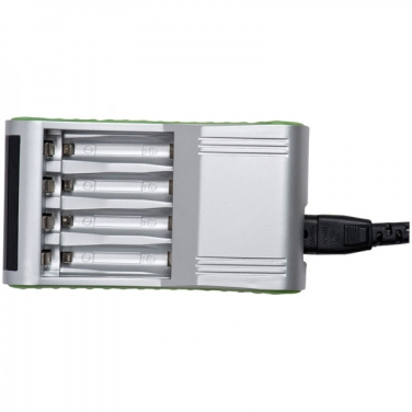 Logo trade promotional giveaways image of: Battery charger THUNDER BAY
