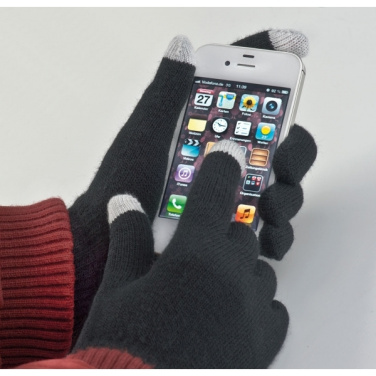 Logo trade promotional gifts image of: Acrylic gloves CARY