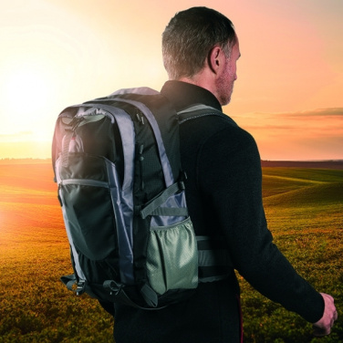 Logo trade business gifts image of: Backpack MATTERHORN Schwarzwolf