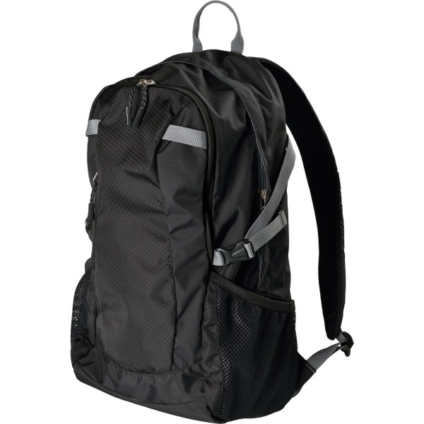 Logotrade promotional giveaway picture of: Backpack ORIZABA Schwarzwolf