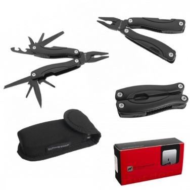 Logo trade corporate gift photo of: Multitool ARMADOR NEW Black Schwarzwolf