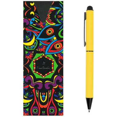 Logo trade business gifts image of: Metal ballpoint pen, touch pen, soft touch CELEBRATION Pierre Cardin