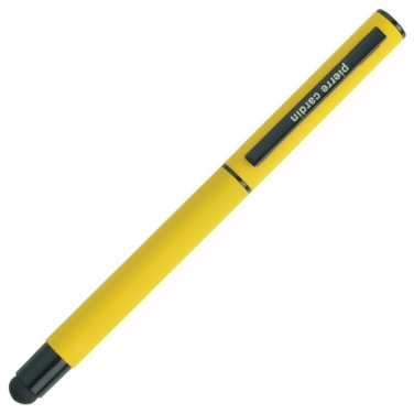 Logotrade promotional gift picture of: Roller touch pen, soft touch CELEBRATION Pierre Cardin