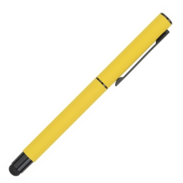 Logo trade advertising product photo of: Roller touch pen, soft touch CELEBRATION Pierre Cardin