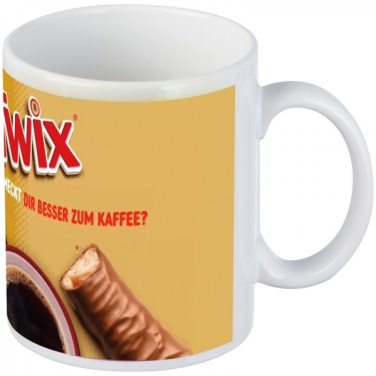 Logotrade promotional item image of: Classic coffee mug for allover print VIESTE 300 ml