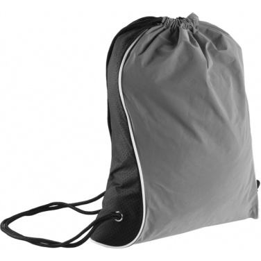 Logotrade promotional giveaways photo of: Drawstring bag DENISON Schwarzwolf