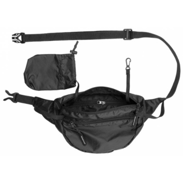 Logotrade corporate gift picture of: Waist bag MOBILA Schwarzwolf