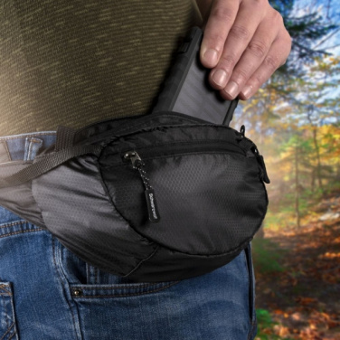 Logotrade corporate gift picture of: Waist bag MOBILA Schwarzwolf