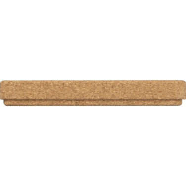 Logotrade advertising products photo of: Twist-ballpen metal and cork LILLEHAMMER